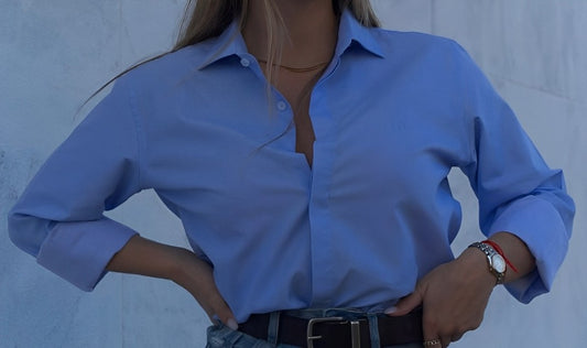 Carmen - Blusa azul